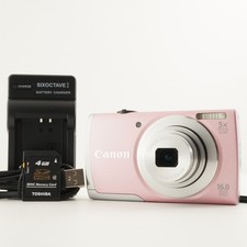 Canon PowerShot A2600 HD Pink 4GB SDHC Card Digital Camera from Japan 10262