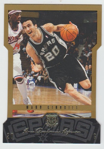 Manu Ginobili #15 2004 Skybox L.E card