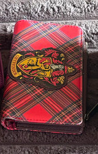 Harry Potter Gryffindor Plaid Folding Wallet ...