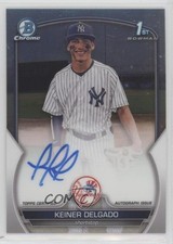 2023 Bowman Chrome Prospect Auto Keiner Delgado #CPA-KD Auto 3q5