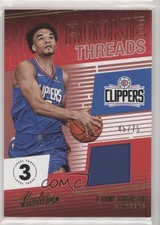 2018-19 Absolute Memorabilia Rookie Threads Level 3 45/75 Jerome Robinson bs2