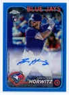 2024 Topps Chrome Update Blue Rookie Autographs Spencer Horwitz /150 RC