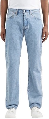 Levi's 501 Jeans für Herren - Light Indigo - Größe W30/L34 - Neu