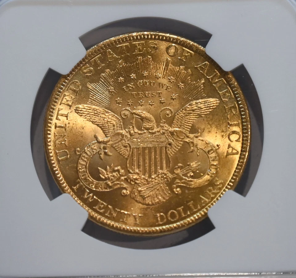 1895 Liberty $20 gold NGC MS62 US gold coin great coin!! - Image 4 of 4