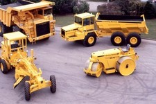 AVELING BARFORD NEW MACHINES ON THE WORKS IN THE 1980'S- Original 35mm SLIDE
