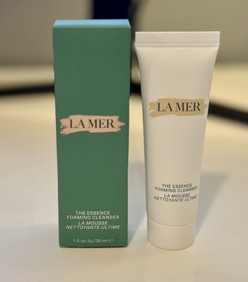 NEW IN BOX La Mer The Essence Foaming Cleanser 1 fl oz./30 ml Deluxe Travel Size