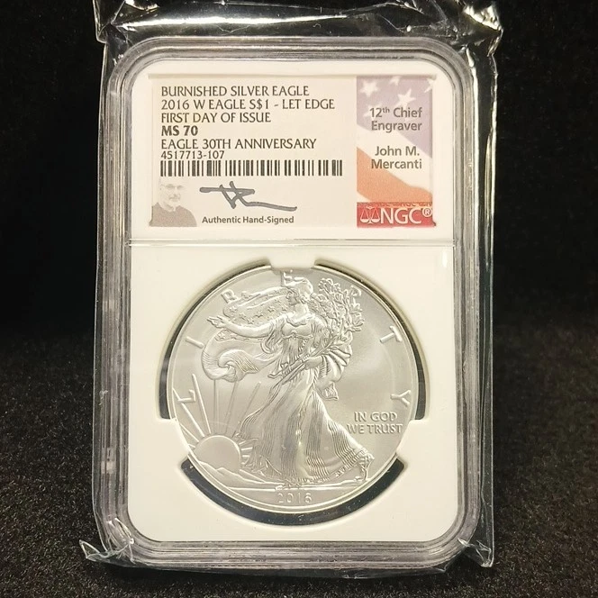 2016 Grade MS 70 NGC Certified Silver Bullion Coins for sale | eBay