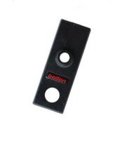 BALLAN PLACCA SERRATURA PORTA BASCULANTE NERA COD. 11006003