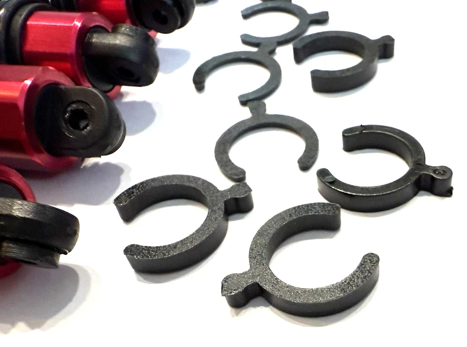 4 Stoßdämpfer Längeca.108mm für 1:10er RC Cars z.B. Reely Black Commando  (8002) - Bild 4 von 4