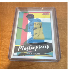 Topps 2021 Bowman's Best Mike Trout Bowman Masterpieces #BM-2 Angels MLB