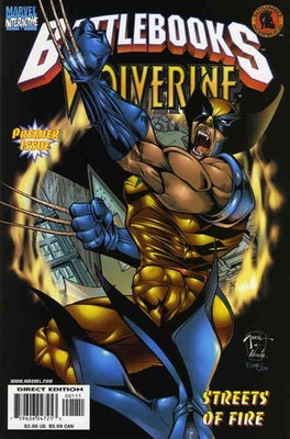 Wolverine Battlebook #1 FN; Battlebooks | w/cards - Streets of Fire Tucci - w/Ba