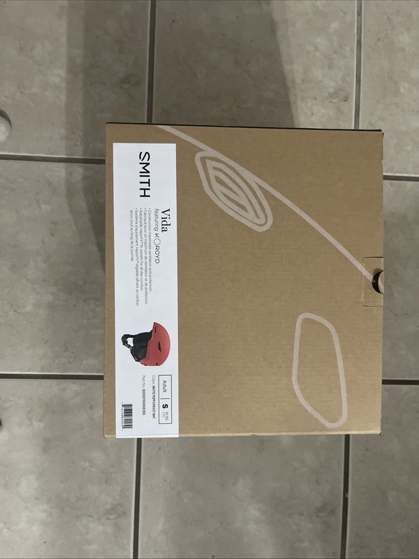 Smith Vida Ski Helmet Matte Poppy/ Pavot Mat Size Adult Small