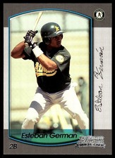 Esteban German 2000 Bowman Draft Picks & Prospects #22 Athletics MLB READ