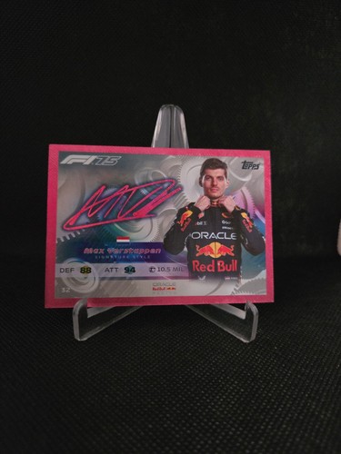 Max Verstappen [Red] #32 2025 Topps F1 Turbo Attax card