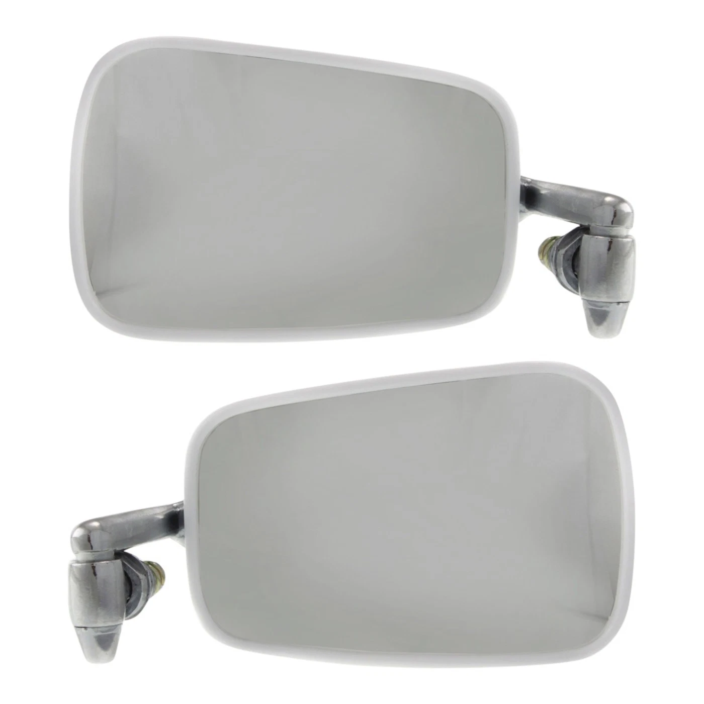 Mirror Set For 1968-1977 Volkswagen Beetle Passenger & Driver Side Chrome Sedan