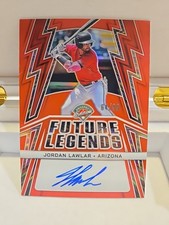 2025 Panini Prospect Edition Future Legends Jordan Lawler Red On Card Auto /99