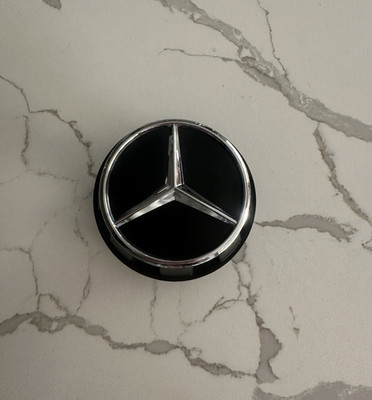 1PC Center Hub Mercedes Benz Maybach C63s E63s CLS63s AMG 60mm Black Center Cap