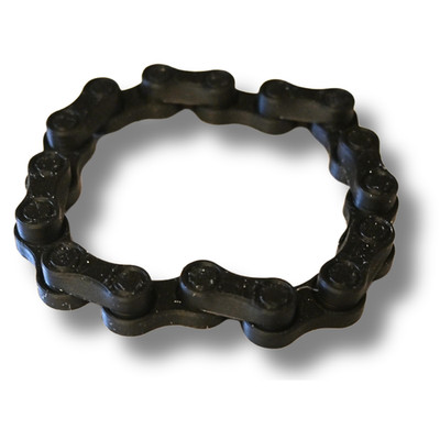 Fidget Kette   3D-Druck Anti-Stress-Spielzeug, flexibel, schwarz, sensorisch
