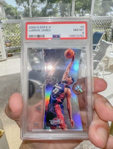 LeBron James #6 2006 Fleer E-X card