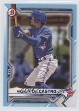 2021 Bowman Draft Sky Blue /499 Rikelvin De Castro #BD-188 06qf