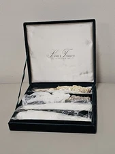 Godinger Silver Treasures Santa Clause Cheese / Butter Spread Knives, Set of 4