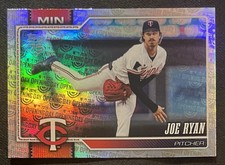 2026 Topps Celebration Mega Box Joe Ryan Opening Day Foil #54 Minnesota Twins