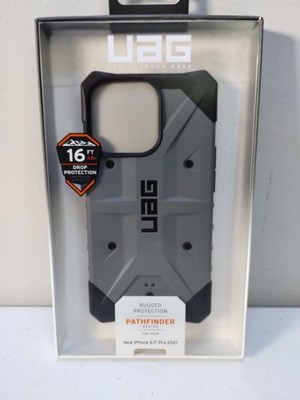 UAG iPhone 13 Pro Case Grey Silver Rugged Lightweight Shockproof Pathfinder 6.1''