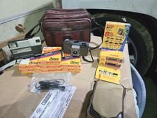 Kodak Cameras And Film With Bag