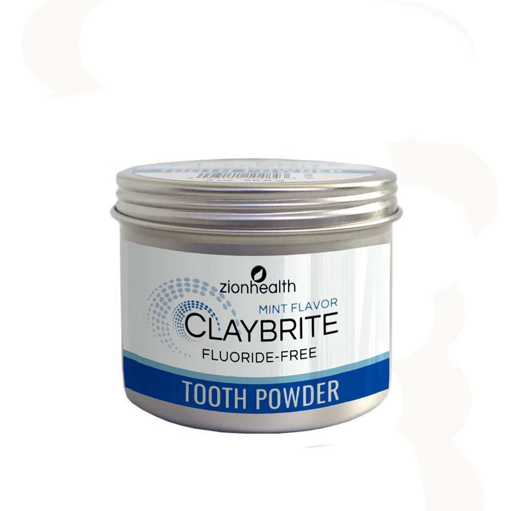 Зубной порошок Zion Health Claybrite 2 унции порошка 2490₽