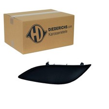 DIEDERICHS BLENDE SCHWARZ STOßSTANGE LINKS passend für TOYOTA YARIS ohne NSW