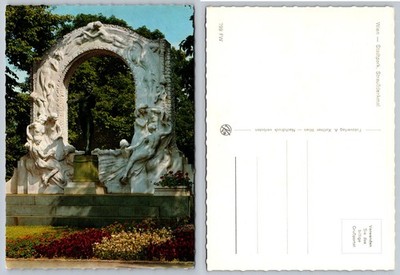 Continental Wien Austria Monument Postcard