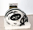 Curtis Martin signed New York Jets Speed mini helmet autographed JSA