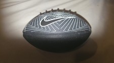 Nike Spin Youth Size Black & Silver Football 8 Inch