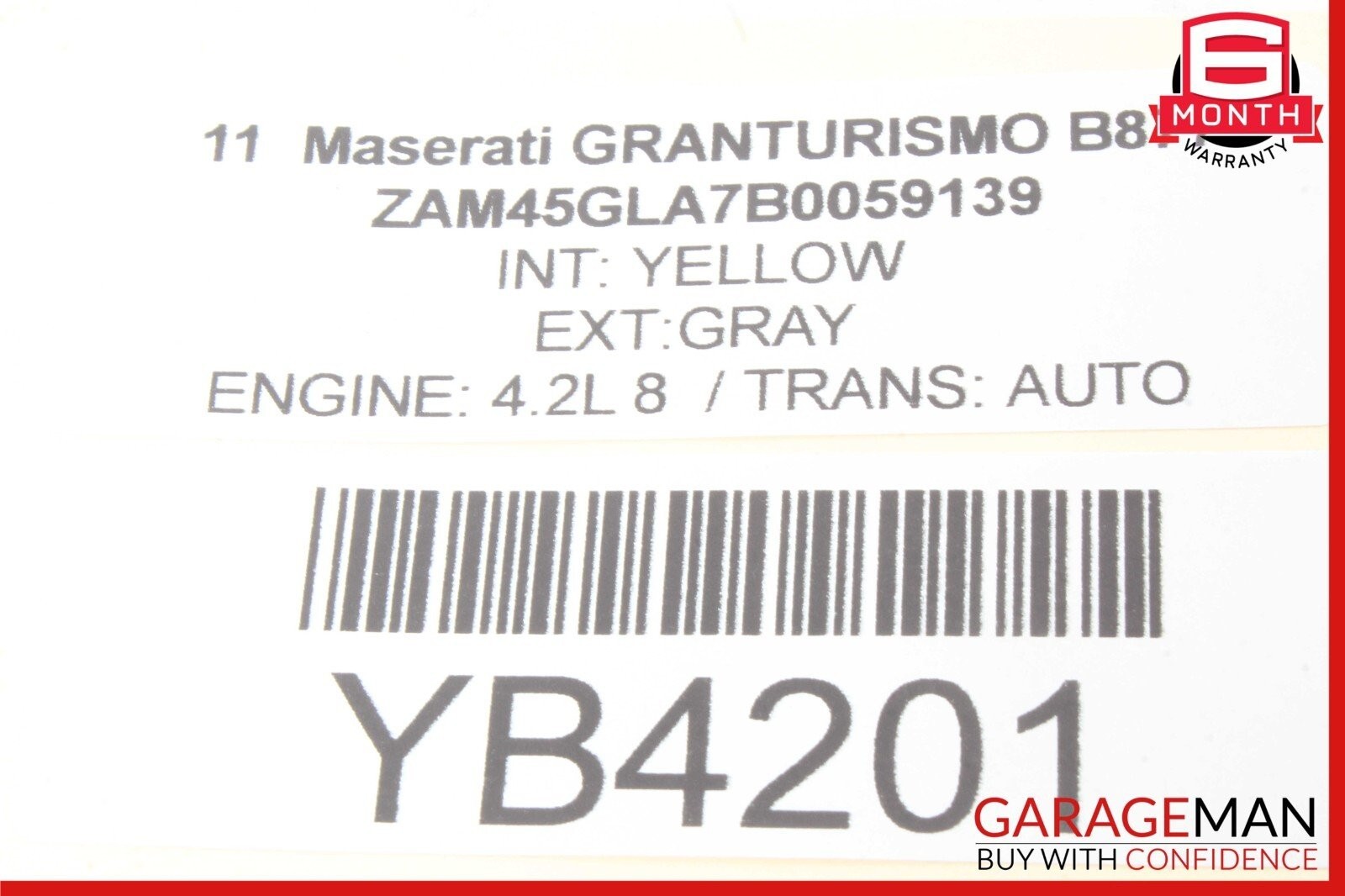 Maserati GranTurismo S 2008-2012 Right Inner Tail lights Set