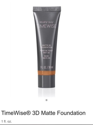 Mary Kay Time-Wise Matte 3D Foundation (Bronze W 140) (30ml)