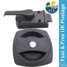 PLS Caraloc 640 Right Hand Complete Door Lock Assembly c/w Keys Caravan - PO375