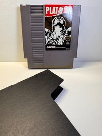 Platoon (Nintendo NES, 1988) Authentic. Tested. Great Labels!