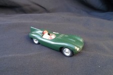 Solido  Jaguar D Type  1:43 BRG Original Very Nice  Rare Made in France Le Mans