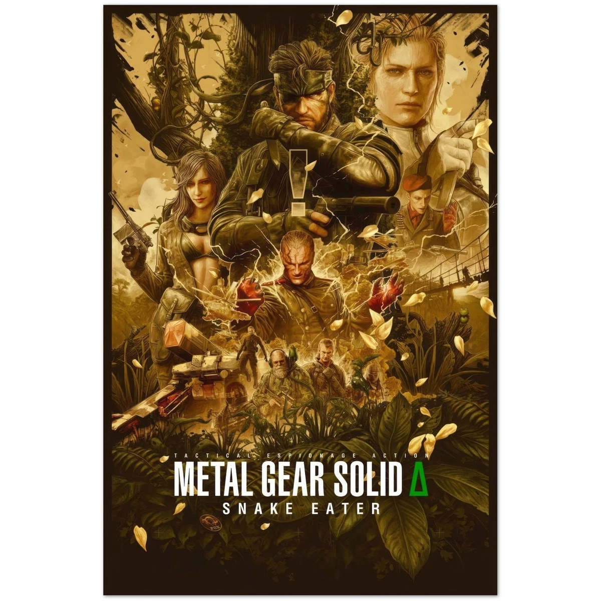 Metal Gear Solid Poster for sale | eBay