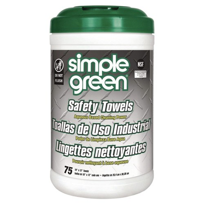#ad #ad Simple Green 13351CT1 Ply Safety Towels 75 Canister 6 Canisters CT New $74.48