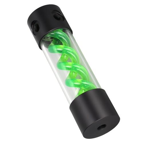 Water Cooling Reservoir 200mm/7.9in Length G1/4in Thread Acrylic Plastic Mate FY - Afbeelding 2 van 22