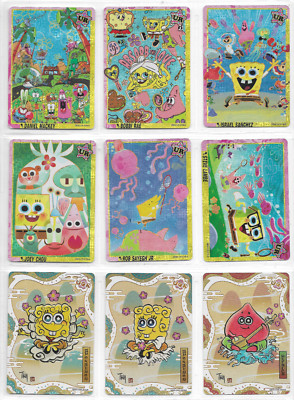 Spongebob 25th Anniversary Series 2 - Chase Card Selection XR/GR/UGR/UR