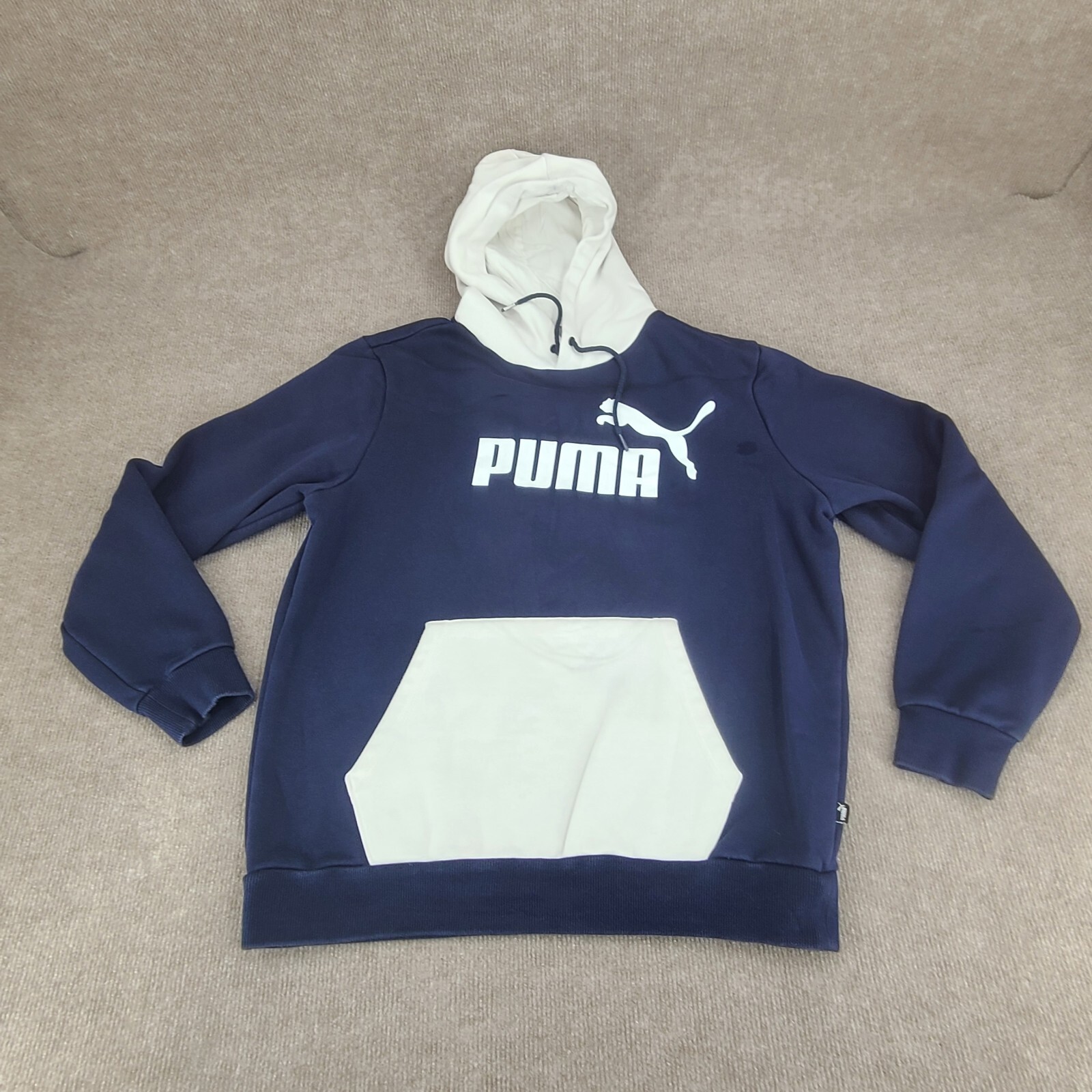 Puma Sweatshirt Adult Medium Blue White 