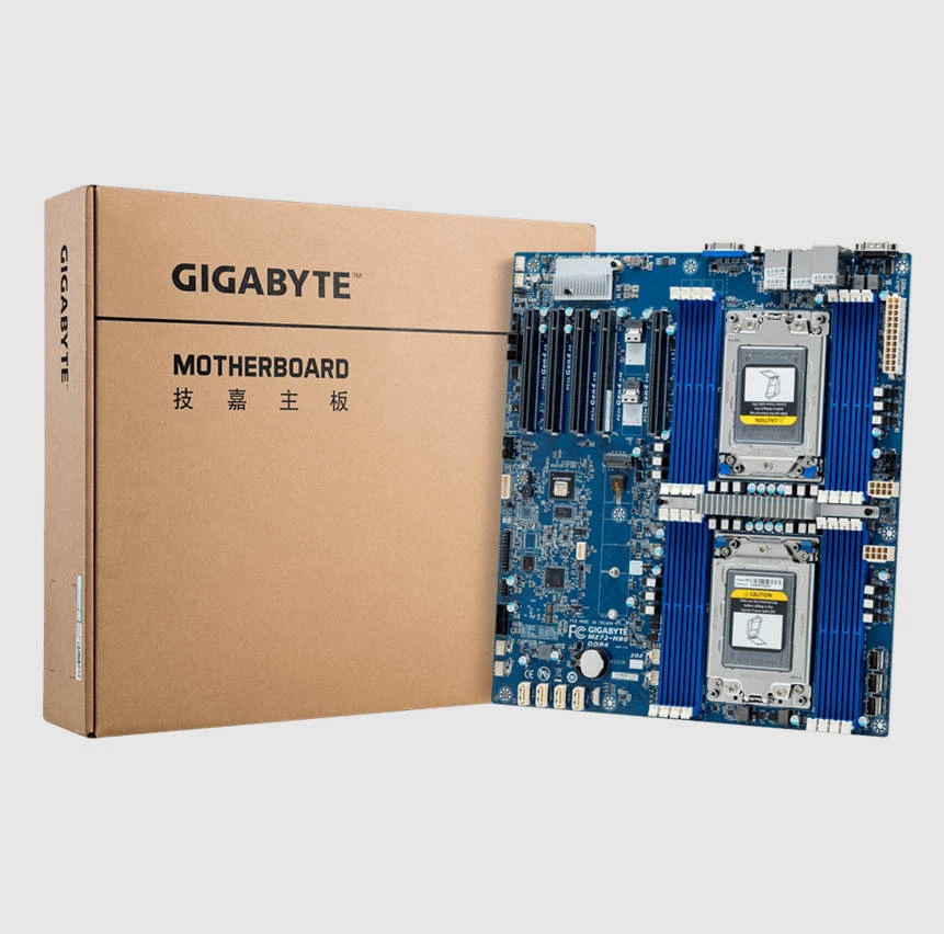 Gigabyte MZ72-HB2 +AMD EPYC 7742x2 REV:3.0 Dual Socket Server Board DDR4 SP3 - Image 4 of 4