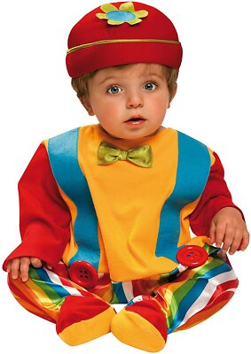 My Other Me Costume Carnevale da Baby Clown Bambino 7-12 mesi