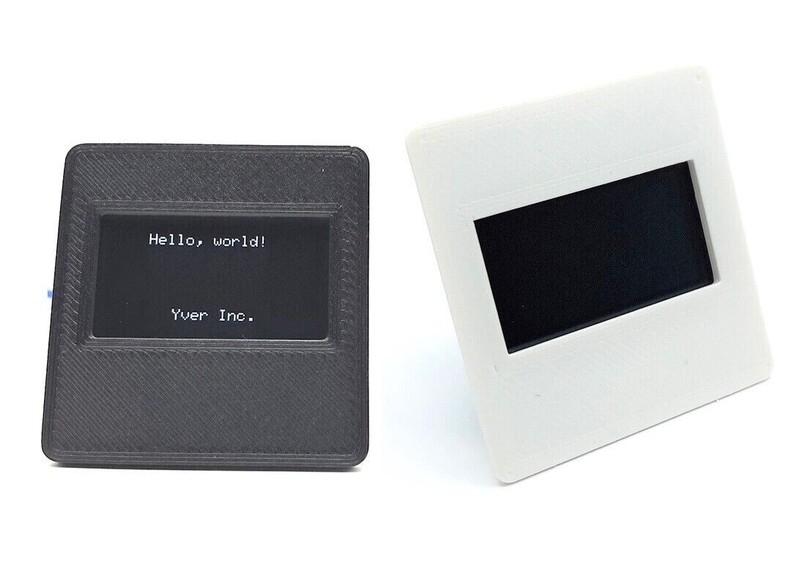 Mounting frame bezel frame for Arduino OLED 0.96" 0.96" .96" SSD1306 Yverinc
