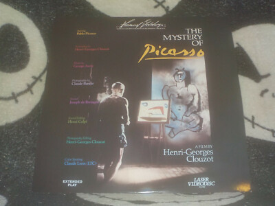 The Mystery of Picasso Laserdisc LD Pablo Henri-Georges Clouzot