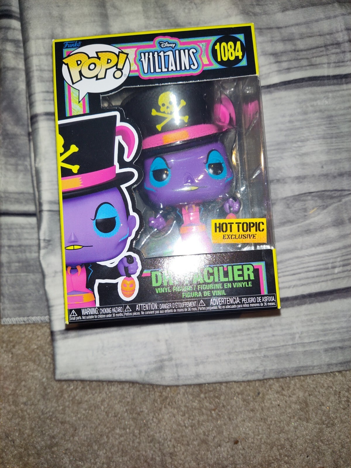 Funko Pop! Disney Villains Dr. Facilier #1084 [Blacklight] Exclusive