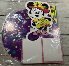 Centro de mesa vintage de panal Minnie Mouse Beach Prd para fabricantes de fiestas nuevo en paquete T12