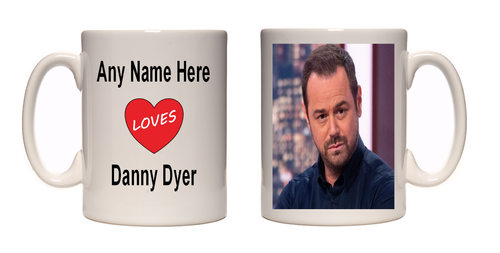 I love danny dyer mug personalised mug free uk shipping
